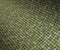 3d curved green grunge mosaic surface