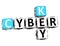 3D Cyber Key Crossword
