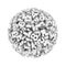 3d digit number sphere ball