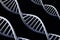 3D DNA helix background