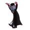 3D Dracula Vampire Cartoon Design with amusing poses