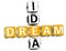 3D Dream Idea Crossword