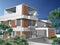 3d duplex house