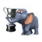 3d Elephant wins the silver trophy