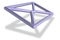 3D email envelope symbol