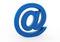 3d email symbol blue