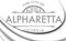 3D Emblem of Alpharetta Georgia, USA.