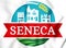 3D Emblem of Seneca Kansas, USA.