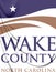 3D Emblem of Wake County North Carolina, USA.