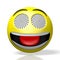 3D emoji/ emoticon - crazy/ sleepwalker