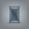 3D Empty Vertical Sealed Plastic Foil Bag