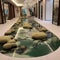 3D Epoxy Floors Embracing the Essence of Japanese Gardens