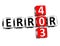 3D Error 403 Crossword