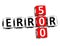 3D Error 500 Crossword