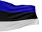 3D Estonian flag