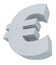 3D Euro Symbol