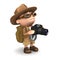 3d Explorer takes a photo