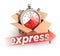 3d express delivery concept