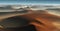 3D Fantasy desert landscape with great sand dunes