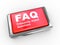 3d faq button