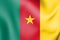 3D Flag of the Cameroon.