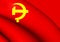 3D Flag of Chinese Communist Party.