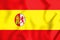 3D Flag of First Spanish Republic.
