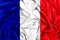 3d flag of France waving in the wind