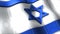 3D flag, Israel, waving