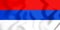 3D Flag of the Republika Srpska.