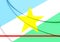 3D Flag of Roraima, Brazil.