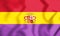 3D Flag of Second Spanish Republic.