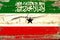 3D Flag of Somaliland on wood