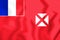 3D Flag of Wallis And Futuna.