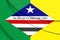 3D Flag of Ze Doca Maranhao, Brazil.