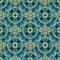 3d floral tiled mandalas seamless pattern. Baroque, renaissance style ornate background. Luxury repeat backdrop. Vintage flowers,