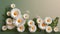 3d flower Daisies