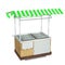 3d food Trolley Cart