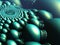3D Fractal - Extraterrestrial Ornamental Bubble Construction 3D Rendering Futuristic Background