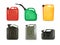 3d fuel cans. Oil jerrycan gasoline plastic canister ethanol tank liquid gas tank petrol gallon diesel red can container