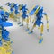 3D generative design of a robot - 3D Illustration