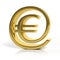 3D gold money online symbol