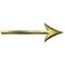 3D Golden Arrow