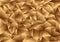 3D golden polygon background and texture. Low poly gold pattern