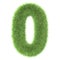 3d Grass creative cartoon nature decorative number 0