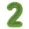 3d Grass creative cartoon nature decorative number 2