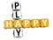 3D Happy Play Crossword