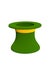 3d hat leprechaun green color