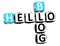 3D Hello Blog Crossword
