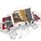 3D home drawing home designing home rendering home view from top